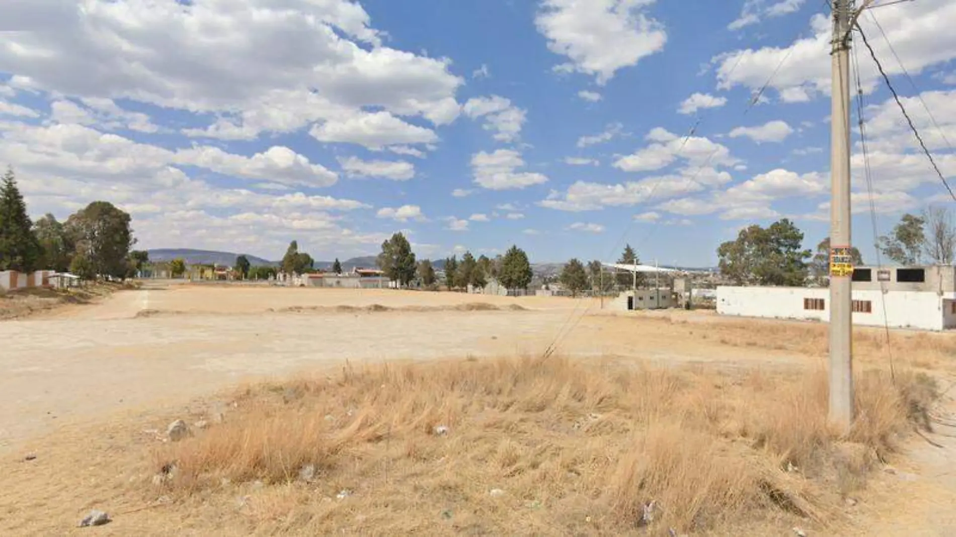 Una zona en disputa es el campo deportivo ubicado en los límites entre Amaxac y Atlihuetzia Archivo el sol de tlaxcala